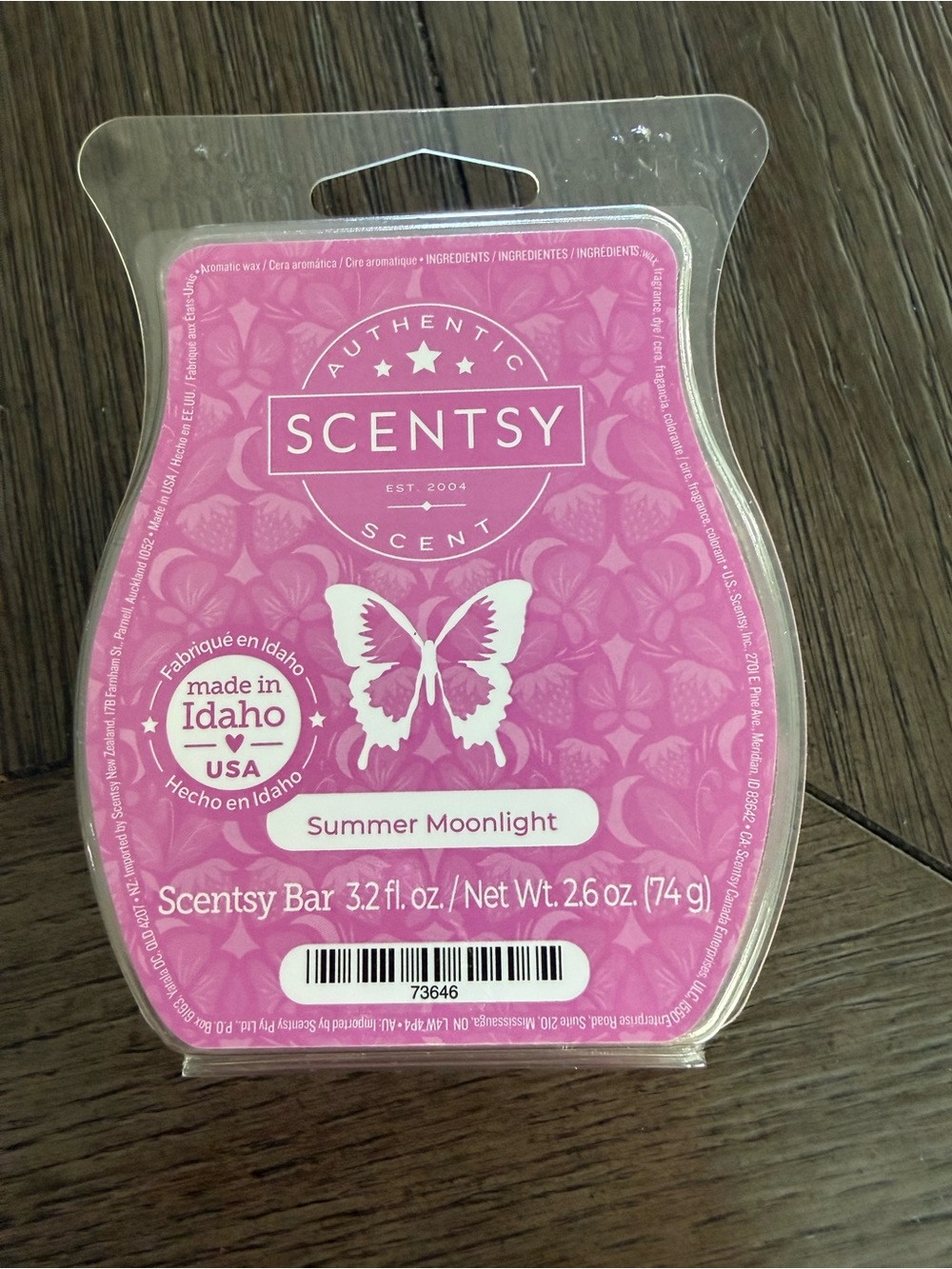 Scentsy Summer Moonlight Wax Bar